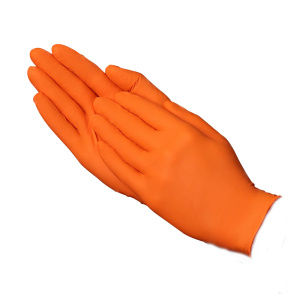 VGuard® 6 mil Orange Nitrile Exam Glove, 100/BX, #A1EA6