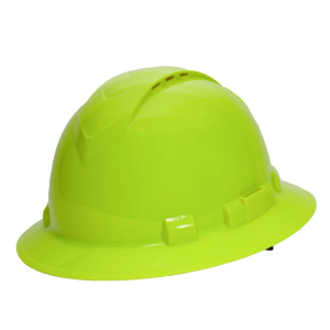 Ridgeline® Full Brim, Lime, Vented, 1/EA, #HP54131V