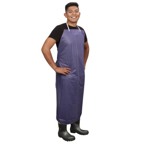 Apron, Vinyl, Blue 100/Case #RA06B48