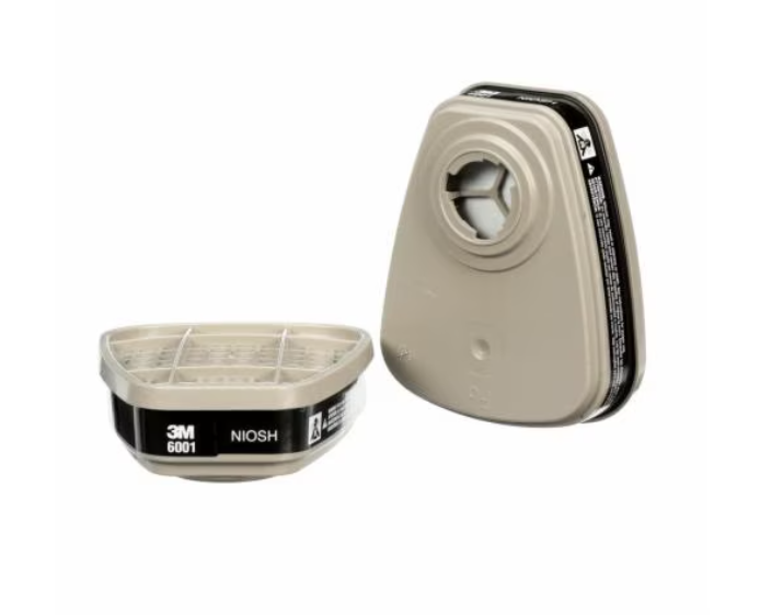 3M Organic Vapor Cartridge 2/Pack #6001