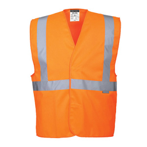 Hi-Vis Band and Brace Vest Yellow/Orange #C472-Logo (Logo Included)