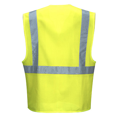 Hi-Vis Band and Brace Vest Yellow/Orange #C472-Logo (Logo Included) - Image 2