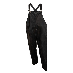 251BTF Iron Shield Bib Trouser with Fly - Black #25251-13-1-BLK-Logo (S-2X) (Logo Included)