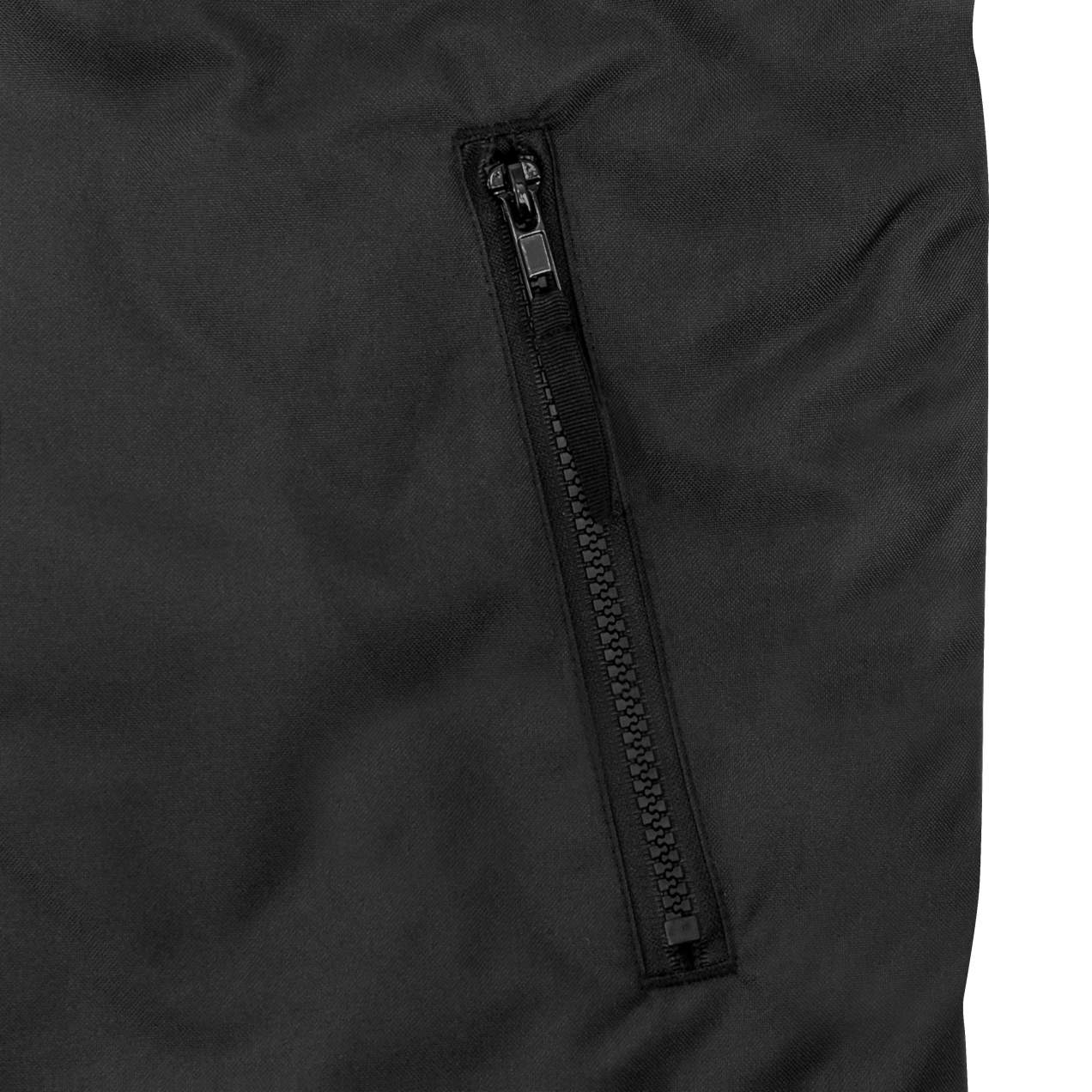 Class 3 Economy Parka with Quilted Lining - Hi-Vis Orange / Black #SJ411QB-3ZOS-Logo (Logo Included) - Image 5