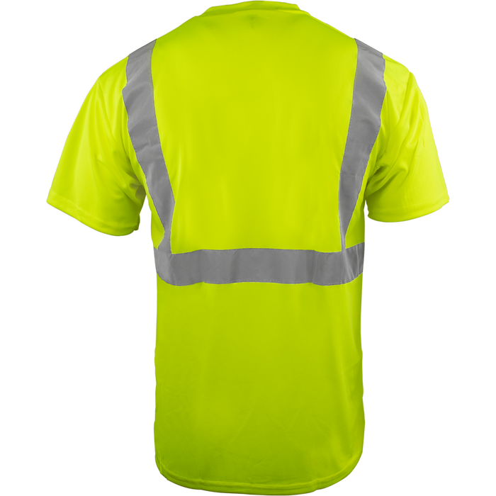 Hi Vix Tee, Safety Lime T-Shirt, 1 EA #1805-L (Logo Included) - Image 2