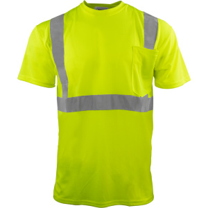 Hi Vix Tee, Safety Lime T-Shirt, 1 EA #1805-L (Logo Included)