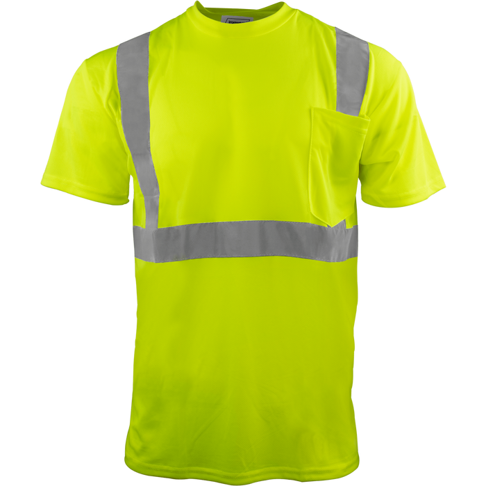 Hi Vix Tee, Safety Lime T-Shirt, 1 EA #1805-L (Logo Included)