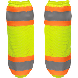 Hi-vis lime leg gaiters, 1 EA #1224