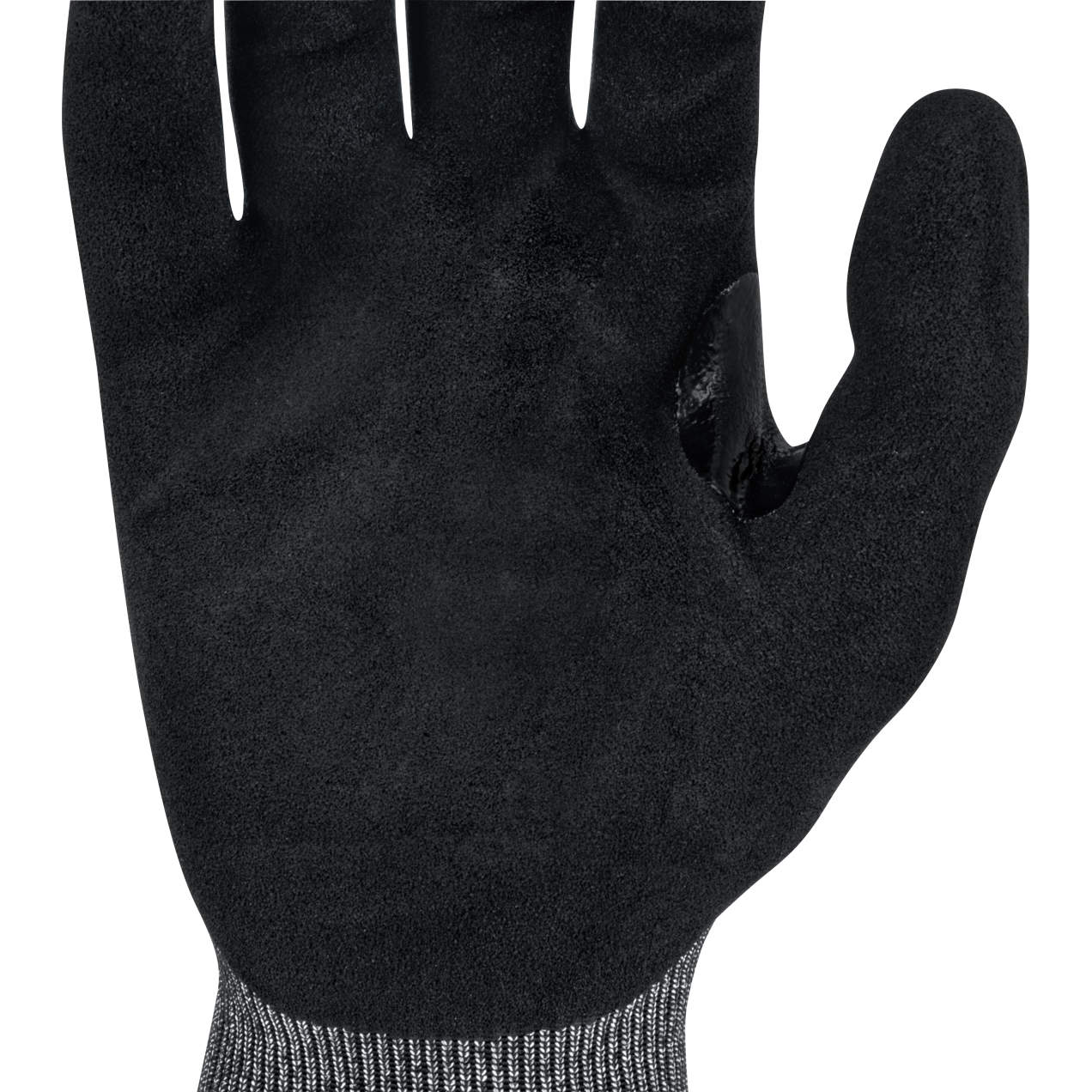 Radians Cut Protection Level A9 Sandy Foam Nitrile Coated Glove, 1 DZ #RWG589 - Image 3