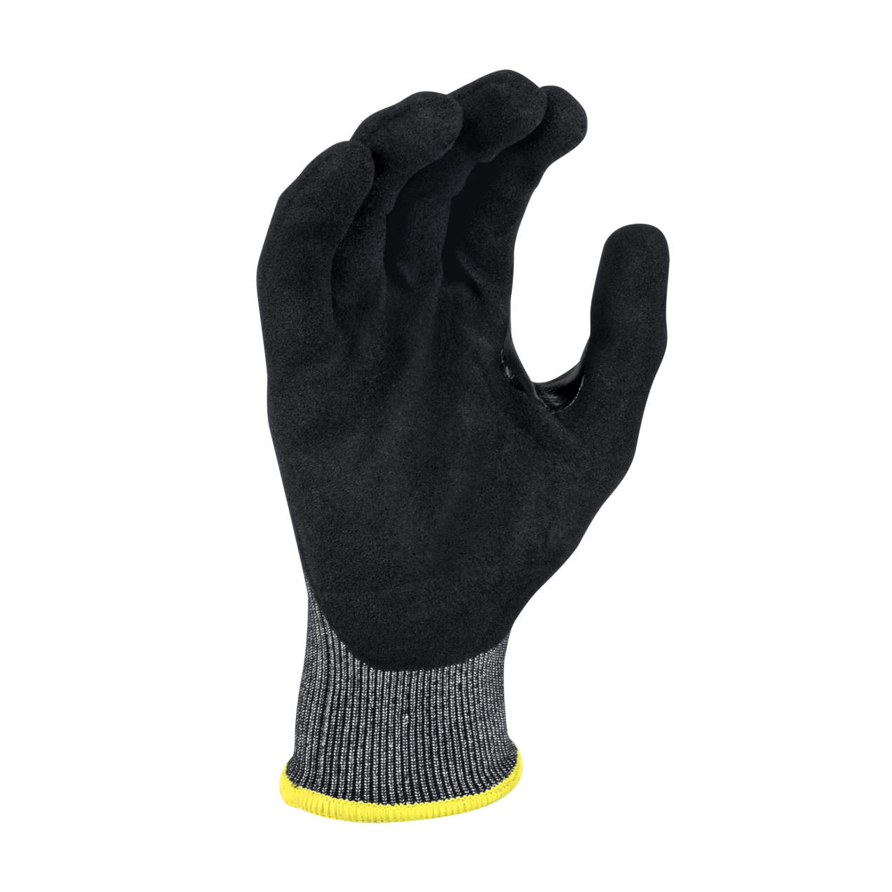 Radians Cut Protection Level A9 Sandy Foam Nitrile Coated Glove, 1 DZ #RWG589 - Image 6