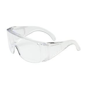 OTG Rimless Safety Glasses with Clear Temple and Clear Lens, MOQ 12 #250-99-0980