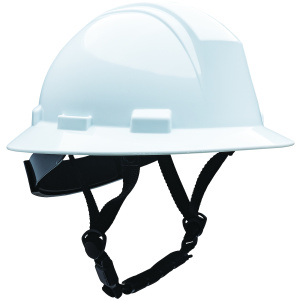 Kilimanjaroâ„¢ Type II Full Brim Safety Helmet with Shell & Chinstrap, 1 EA #280-HP642R-CH