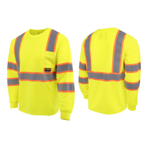 Class 3 Mesh Long Sleeve T-Shirt with Contrast Trim, 1 EA #ST41-3