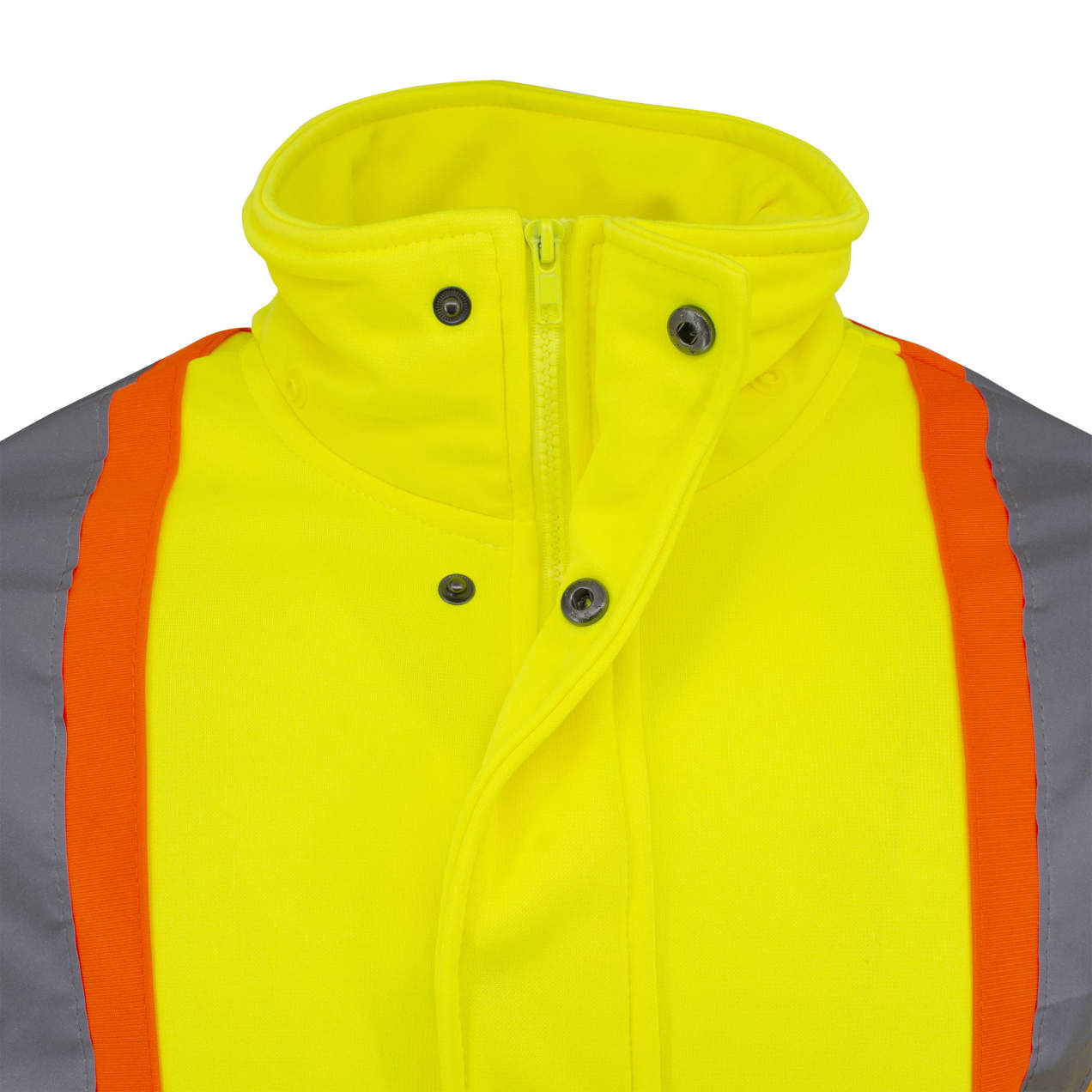 High Neck Zip Front X-Back Hooded Sweatshirt, 1 EA #SW01X-2 - Image 8