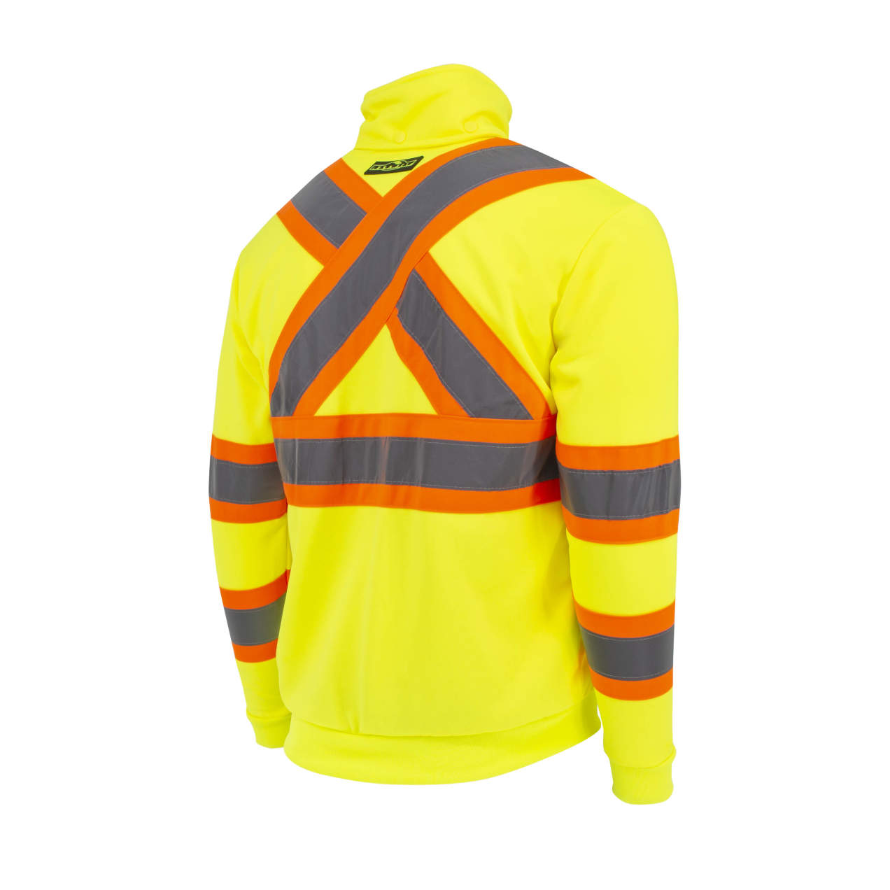 High Neck Zip Front X-Back Hooded Sweatshirt, 1 EA #SW01X-2 - Image 4