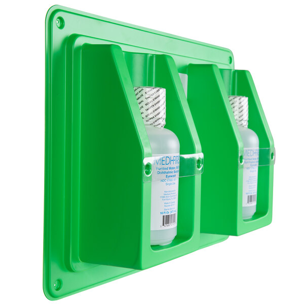 First Aid Eye Wash Wall Station with Two 16 oz. Bottles, 1 EA #19825 - Image 2