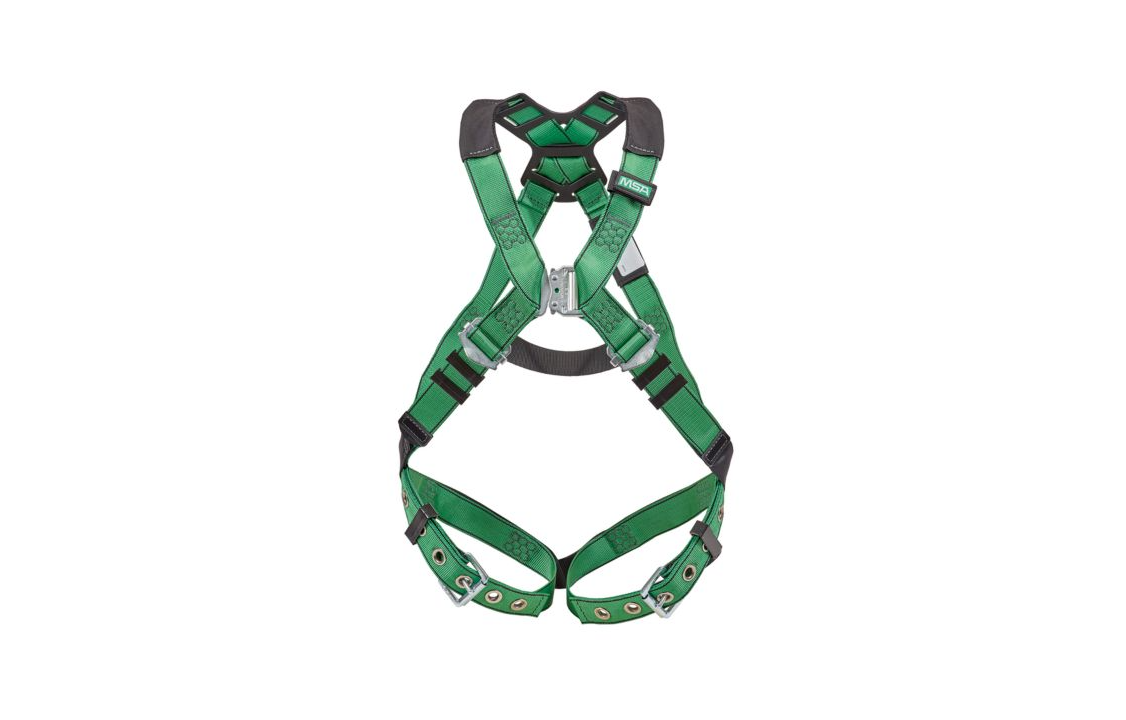 V-FORM Harness, Extra Small, Back D-Ring, Tongue Buckle Leg Straps Quick Connect Chest Buckle, 1/EA #10206057