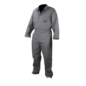 FRCA-002 VolCore® Cotton FR Coverall - Khaki - Tall, 1 EA #FRCAT-002K
