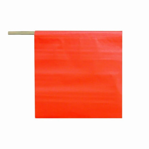 18" Vinyl Flag w/24" Wood Staff #1024-18
