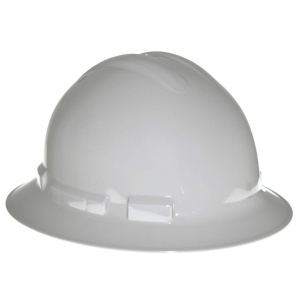 Quartzâ„¢ Full Brim 4 Point Ratchet Hard Hat - Gray, #QHR4-GRAY