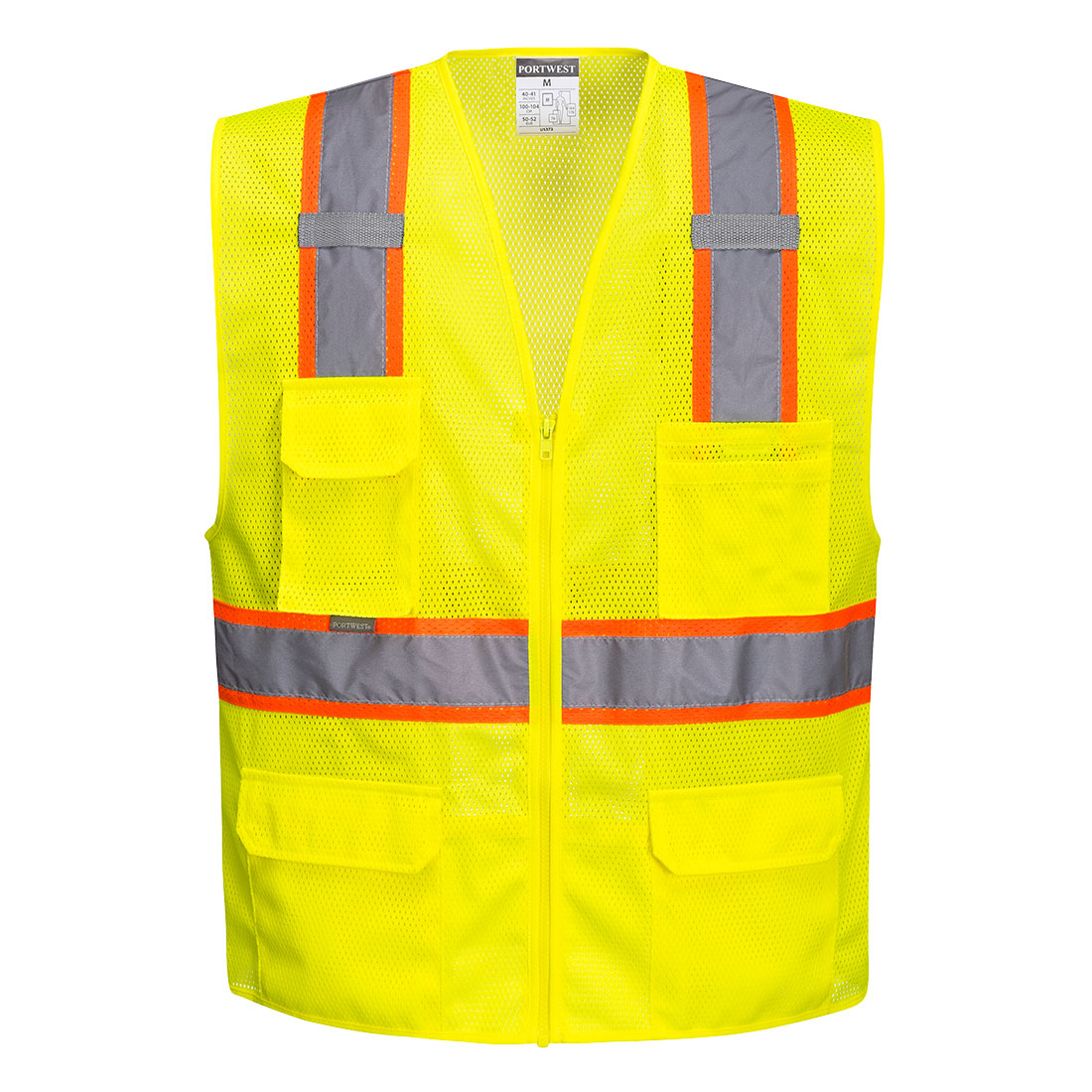 Orlando Hi-Vis Mesh Executive Vest , 1 EA #US374