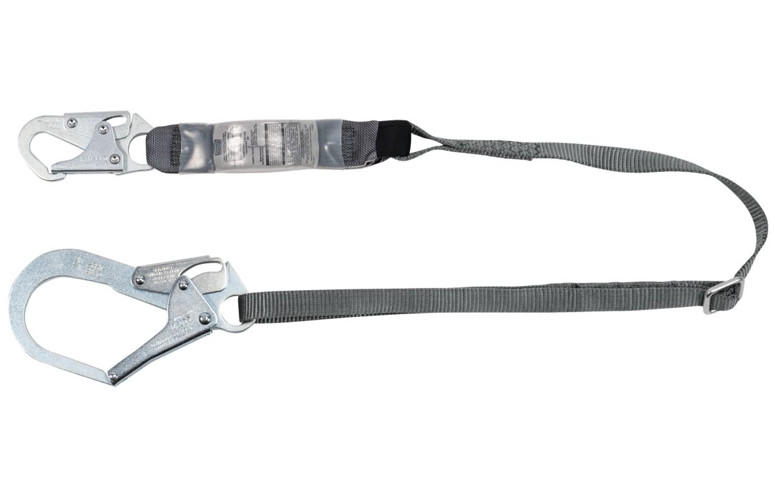 V-Series Standard single-leg adjustable energy absorbing lanyard, 1 EA #10191757