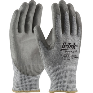 G-Tek Cut Resistant Gloves with PolyKor Fiber, 1 DZ #16-560