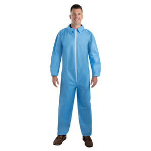 Flame Retardant Coverall - Elastic Wrists and Ankles, 25/Case #BC4DA2